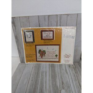 The Creative Circle Counted Cross Stitch Kit No Smoking Wall Hanging